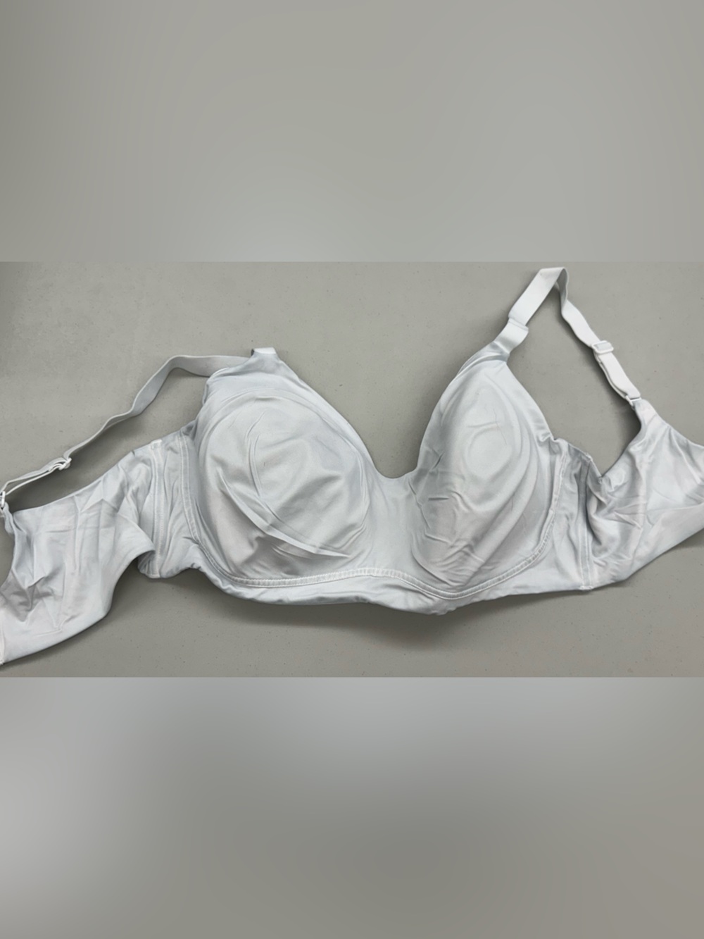 Vanity Fair White Plus Size Full-Coverage Bra